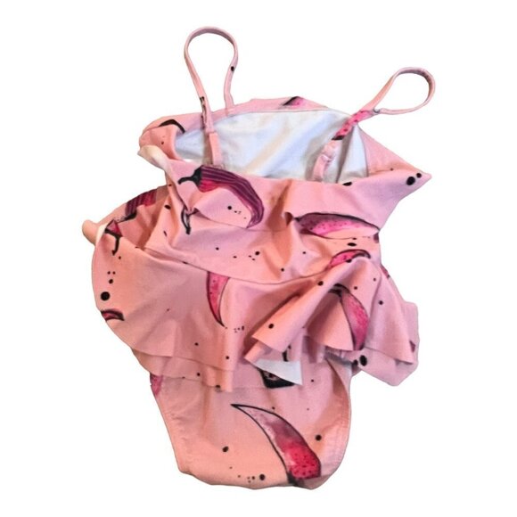 SOFT GALLERY  Shirley UV 50+ Swim Suit Size 9 Months Girls Hot Pepper Print - Picture 3 of 5